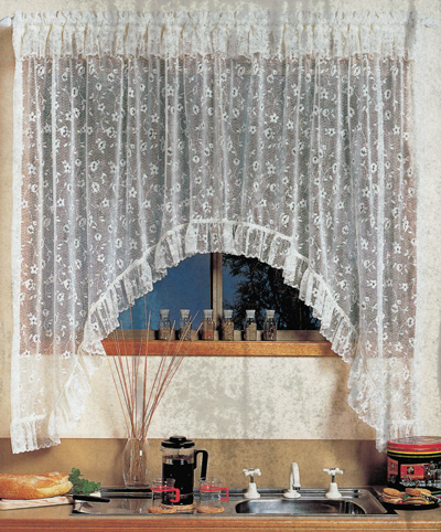 White Curtains on Cafe Curtains White    Blinds  Shades  Curtains