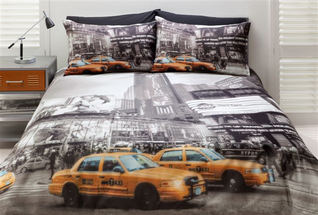New York City -USA - Single Bed Quilt Cover Set