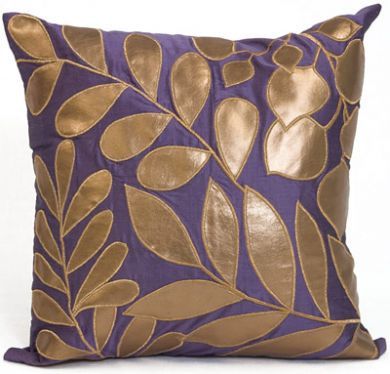 Linen House Alameda Gold Cushion Cover 43x43cm New