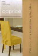 CHAIR COVER CANVAS GOLD / MUSTARD STUNNING NEW