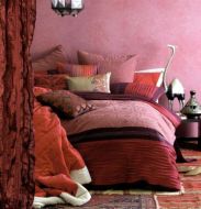Sepcial order King bed quilt cover set suzani red and Willow King