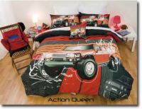 Hummer Style Truck Queen Bed Quilt Cover Set Urban Explorer off road New