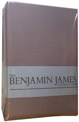 Champagne Pink Blockout Curtain Concealed Tab Top  2x130x221cm Benjamin James Victoria's range